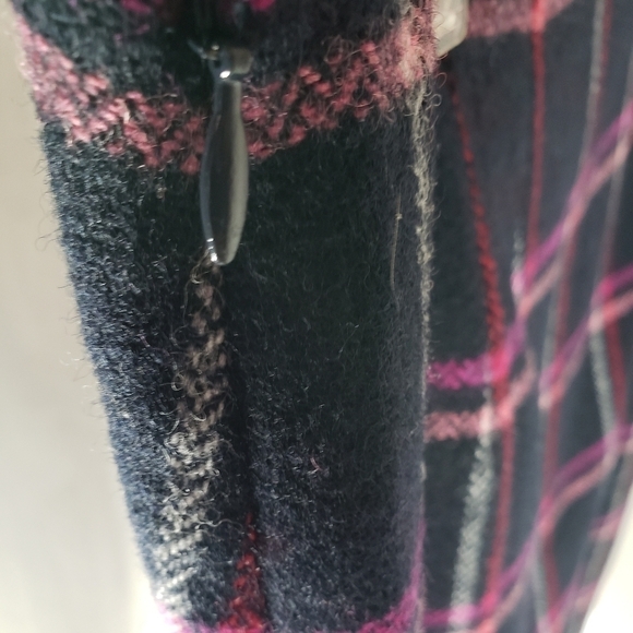 Talbot's Black Multicolored Wool Blend Pencil Skirt Sz 6 - Picture 4 of 8